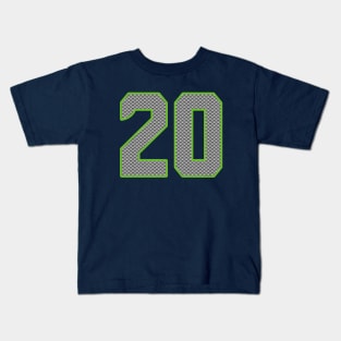 Seattle Seahawks 20 by CH3Media Kids T-Shirt